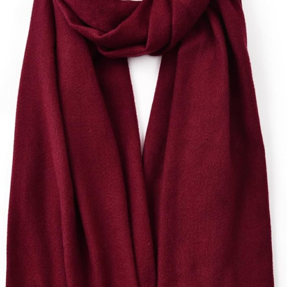 Women’s Cashmere-Like Acrylic Scarf Large Warm Wrap Shawl for Winter